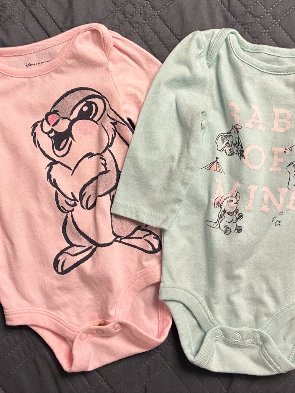 Disney Baby One-Piece Bodysuits - Size 6M
